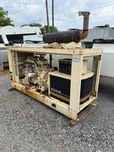 45 KW Kohler #45RZ72, Diesel Generator, 277/480 Volt, 1800 RPM, 3PH, 660 hours