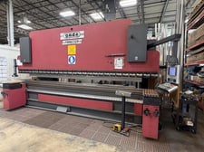 120 Ton, G.A.D.E. #PS-C-5120, 3-Axis CNC hydraulic press brake, 17' overall, 1668" between housing, 11.81"