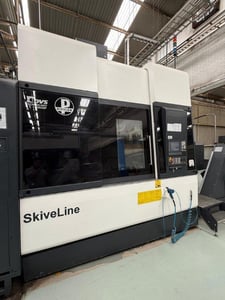 Pittler #PVB-315 Skiveline, CNC power skiving & turning machine, Siemens Sinumerik 840D sl Control, hydrauic