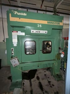 60 Ton, Minster #Pulsar-TR2-60, high speed stamping press, 1.5" stroke, 36" x 23" bed, 900 SPM
