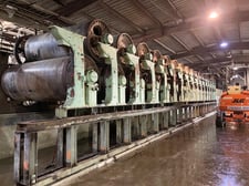 Beloit, Dryer Can Section, 48" diameter x 110" face width, 100 psi @ 450&deg;F, steam joints, hoses, piping &