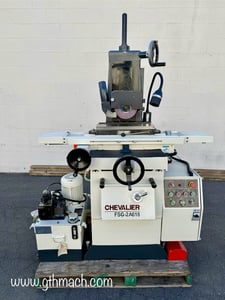 Chevalier #FSG-2A618, Automatic Surface Grinder 6" x18" table, 82 FPM table, 3600 RPM, 3 HP, Magnetic Chuck
