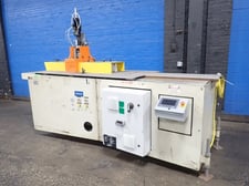 OEM / RS Automation #PS-4-2D-36, servo saw w/ multispindle drill, 3 HP, 480 V., Trio Control, 2001 (2