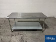 Stainless Steel Table, 72" x 36" (3 available)