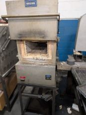 Cress C1232/935 Electric Heat Treat Furnace - 230V 3Ph - Works, Needs Coil & Brick Repair
