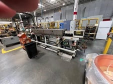 Burr Oak #STTPS-M5-309, Tube Cut-off Machine, w/Tube Straightener, Rotary Cut-off, Tube Uncoiler