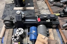 55 KIP (250kN), MTS #206.30, hydraulic actuator, 6" dynamic stroke, MOOG servo valve, internal LVDT