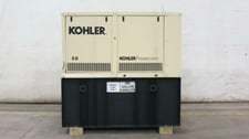 50 KW Kohler #50REOZJE, diesel generator set, 120/240 Volts, 1-phase, 85 HP @ 1800 RPM, John Deere 4045TF280