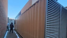 1250 KW Cummins #DFLC, diesel generator set, 277/480 Volts, 1850 HP @ 1800 RPM, KTA50-G3 engine, sound