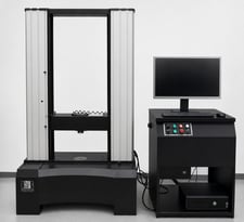 Instron #4482, 22.5K (100kN) tensile & compression tester, 48" testing opening, 22.5" btwn columns/screws