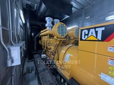 2500 KW Caterpillar #3516CHD, diesel generator set, 17 hours, Tier 2, 3516C engine, fuel base tank, 2013