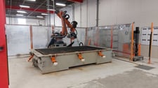 Baca Systems #RSJ201, robo saw jet, 16" bloade, camera system, Kuka 6-Axis robot, like new, 2024