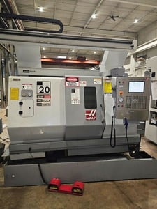 Haas #SL-20-APL, CNC lathe, 23" swing, 8" chuck, 3-jaw, 2" bar, 10.3" dia., 20" lgth, 2-Axis, 30 HP, 5000
