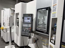 Okuma #MB-5000HII, Horizontal Machining Center, 19.69" pallet, 29.9" X/Y, 31.8" Z, 35 HP, 15000 RPM, 180