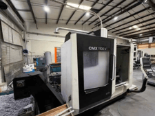 DMG Mori Seiki #CMX1100V, CNC Vertical Machining Center, 22" x 55" table, 43.3" X, 22" Y, 20" Z, 21 HP, 15000