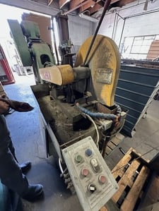 16" Everett #14-16, Abrasive Chop Saw, 10 HP TEFC motor, 2100 RPM, 208-230/460 Volt