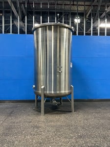 1,700 gallon Stainless Steel Tank, 74" diameter x 150" OAH