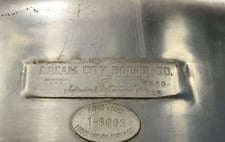 1,100 gallon Cream City Fabricators Boiler, Stainless Steel Tank, 73" diameter x 93" OAH