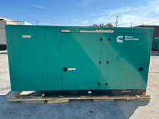 200 KW Cummins #C200N6B, Natural gas generator set, 277/480 Volts, 3-phase, 1800 RPM, QSJ8.9G-G3 engine