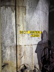 7000 gallon Stainless Steel Tank, 11' diameter x 10' tall tank