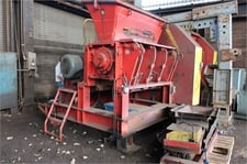 CIMP #PCR-1600, Tire Shredding/Granulating Line, 63" & 47.24" rotor width, 1" screen, 200/125 HP granulators