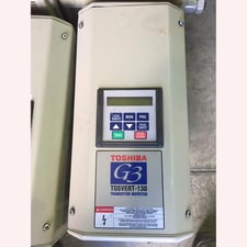 10 HP Toshiba #G3-Tosvert-130, AC Variable Frequency Drive, 460 Volts, 3 Phase (3 available)