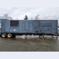 860 KW MTU/Marathon #V16-2000-Series, Diesel Generator, Portable, 480 Volts, 8,000 Hours, 2000