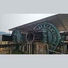 20.3' x 37.7' CITIC, Ball Mill, 6.2m diameter x 11.5m, w/ 8.8m x 4.8m SAG Mills Package, New Surplus (2