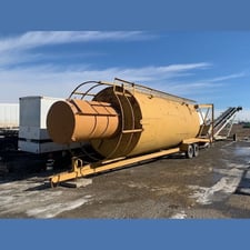 11,340 Gal. Belgrade Steel Tank, Portable Cement Silo, 270 BBL, Dust Collector, 10" Discharge Auger