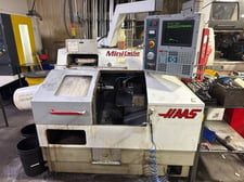 Haas #Mini-Lathe, CNC Turning Center, 7.5 HP, 6000 RPM, 5" C Collet, 10-Station Turret, 12" x 12" Travel, 2001