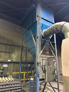 Wheelabrator, Dust Collector, 150" L x 132" width x 216" H
