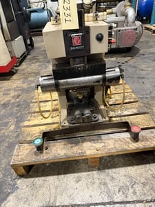 Schmidt #509, Hydraulic Roll Marking Machine, 1.45 Ton, 1/2" Stroke, 8.5" x 6.75" Table, 2013