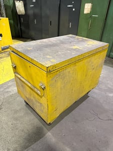 Greenlee #3048, Jobsite Storage Chest, 16-Gauge Steel, 25 Cu. Ft., 48" x 30" x 30"