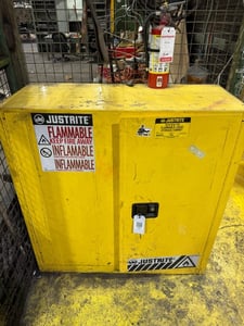 Justrite #Sure-Grip-EX, Flammable Liquid Storage Cabinet, 30 Gallon