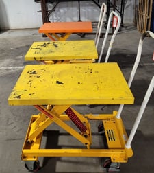 400 lb. Vestil #SCSC-400-2032, Mobile Scissor Lift Table, 20" x 32" Table