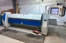 120" Roper Whitney/Pexto #AB1016T2, CNC Pneumatic Folding Machine, programmable back gauge, clamping system