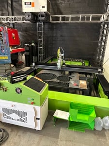 RNS Pro #RS1500x3000ECO, Fiber Laser, 4' x 8' table, 2000 Watt, 220 V., 2025