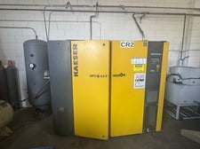 355 cfm, Kaeser #SFC55T, Rotary Screw Air Compressor, 75 HP, 2014