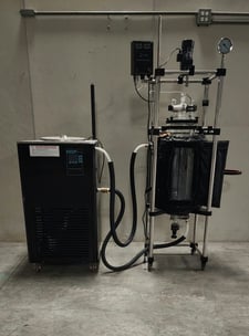 USA Lab #JR-50L, 50 Liter Glass Reactor System, 0-450 RPM, Never Used, 2021