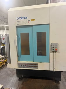 Brother #TC-32B, CNC Tapping Center, 21.7" X, 15.7" Y, 16.3" Z, 16,000 RPM, BT 30, 10 HP, 26 ATC, pallet