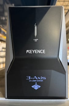 Keyence #MD-U1020, 3-Axis UV Laser Marker, 2.53W, 2,027 Laser Hrs, 2019