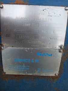 Nash #CL-4002, Vacuum Pump