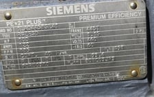 100 HP 900 RPM Siemens, Frame 445T, TEFC, BB, 460 Volts, Offered electrically OK or Rebuilt with Warranty