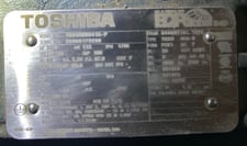 150 HP 1800 RPM Toshiba, Frame 444/5T, TEFC, BB, 1.15 service factor, 460 Volts, New Surplus (2 Available)