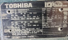 40 HP 3600 RPM Toshiba, Frame 324TS, TEFC, BB, 1.15 service factor, 460 Volts, New Surplus