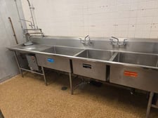 Advance Tabco, Commercial Kitchen Sink Smart Fab, Stainless Steel