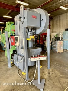 60 Ton, Bliss #C-60, Punch Press, refurbished, 4" stroke, 32" x 22" bed, 3" adj., 14-1/4" Shut Height, 90
