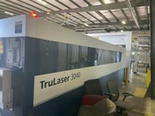 Trumpf #TruLaser-3040-Fiber, 3000 & 4000 watt, 80" x 160" APC, chiller, LiftMaster Automation, 2016, (2