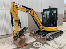 Caterpillar 303.5E2, 3213 hours, S/N: JWY04319, 2018