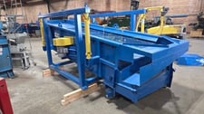 BM & M 4x12 2 deck flat rotary screen for scalping & sizing